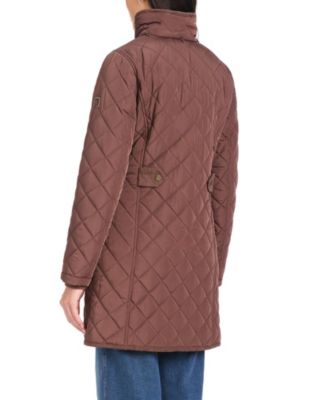 Women's Long Mini Quilt Coat