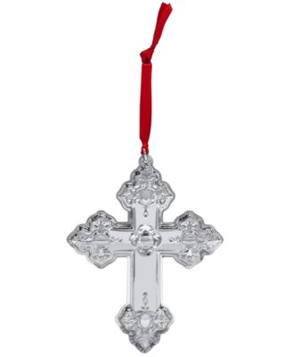 Wallace - 2025 Sterling Silver Grande Baroque Cross Ornament