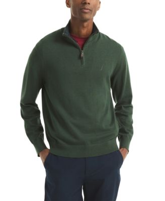 Nautica - Men's Navtech Classic-Fit 1/4-Zip Sweater