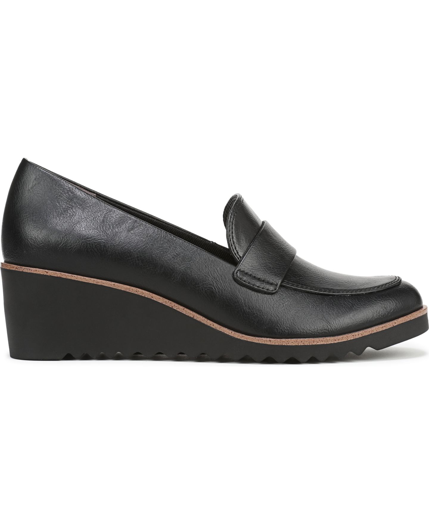 Женские туфли LifeStride Zed 2 Round Toe, цвет: Чёрная искусственная кожа — фото 2
