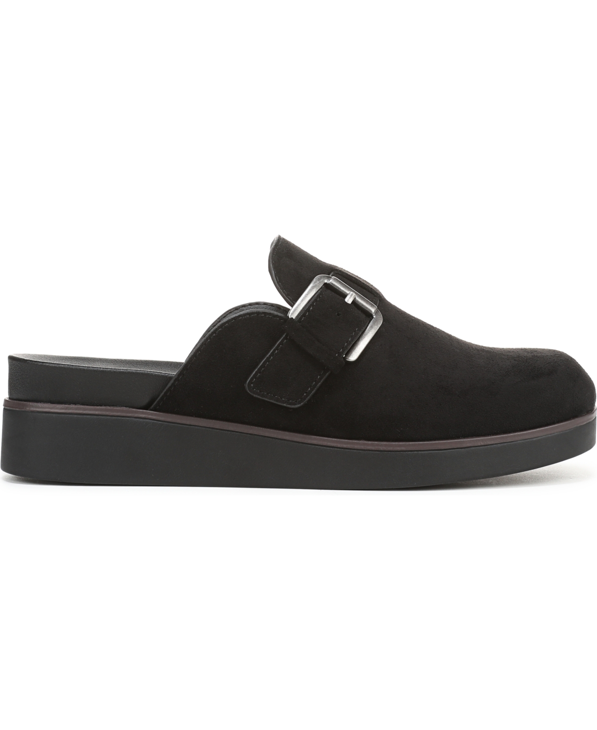 Lifestride Women's Gillian Square Toe Mule Clogs In Black