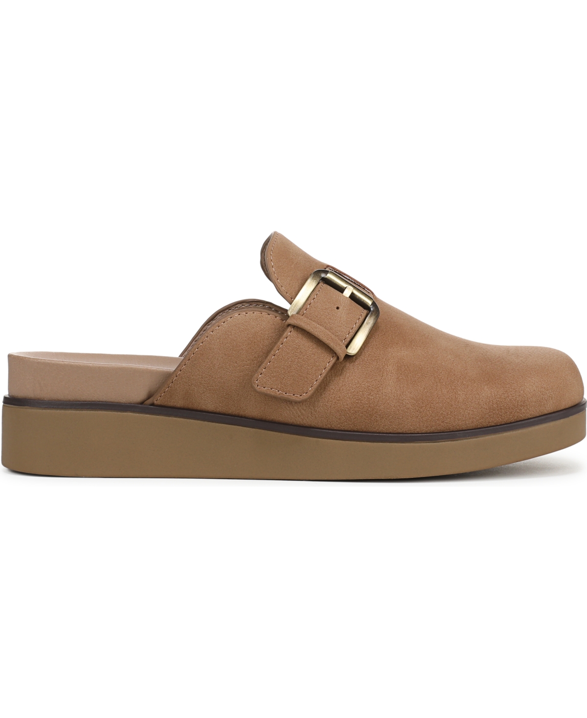 Lifestride Women's Gillian Square Toe Mule Clogs In Brown