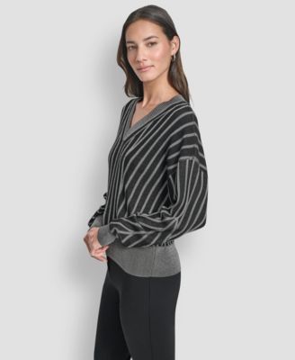 Women's Long Sleeve V-Neck Sweater