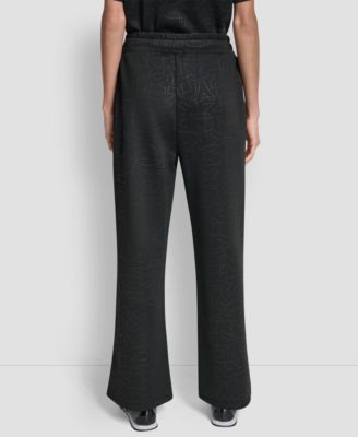 Women's Debossed Logo Pull-On Pants