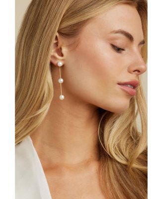 Lilly Pearl Drop Earrings