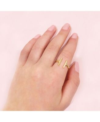 Golden Bar Ring 14K Gold