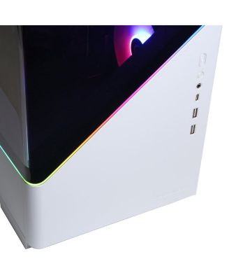 Gamer Supreme Liquid Cooled Gaming Desktop Computer, Intel Core i7-14700F 2.1GHz, 16GB RAM, 2TB SSD, NVIDIA GeForce RTX 5060 8GB, Windows 11 Home, White