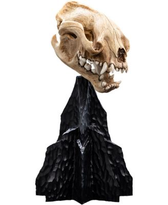 Polystone - The Lord of the Rings Trilogy - Skull of a Warg Miniature Polystone Statue