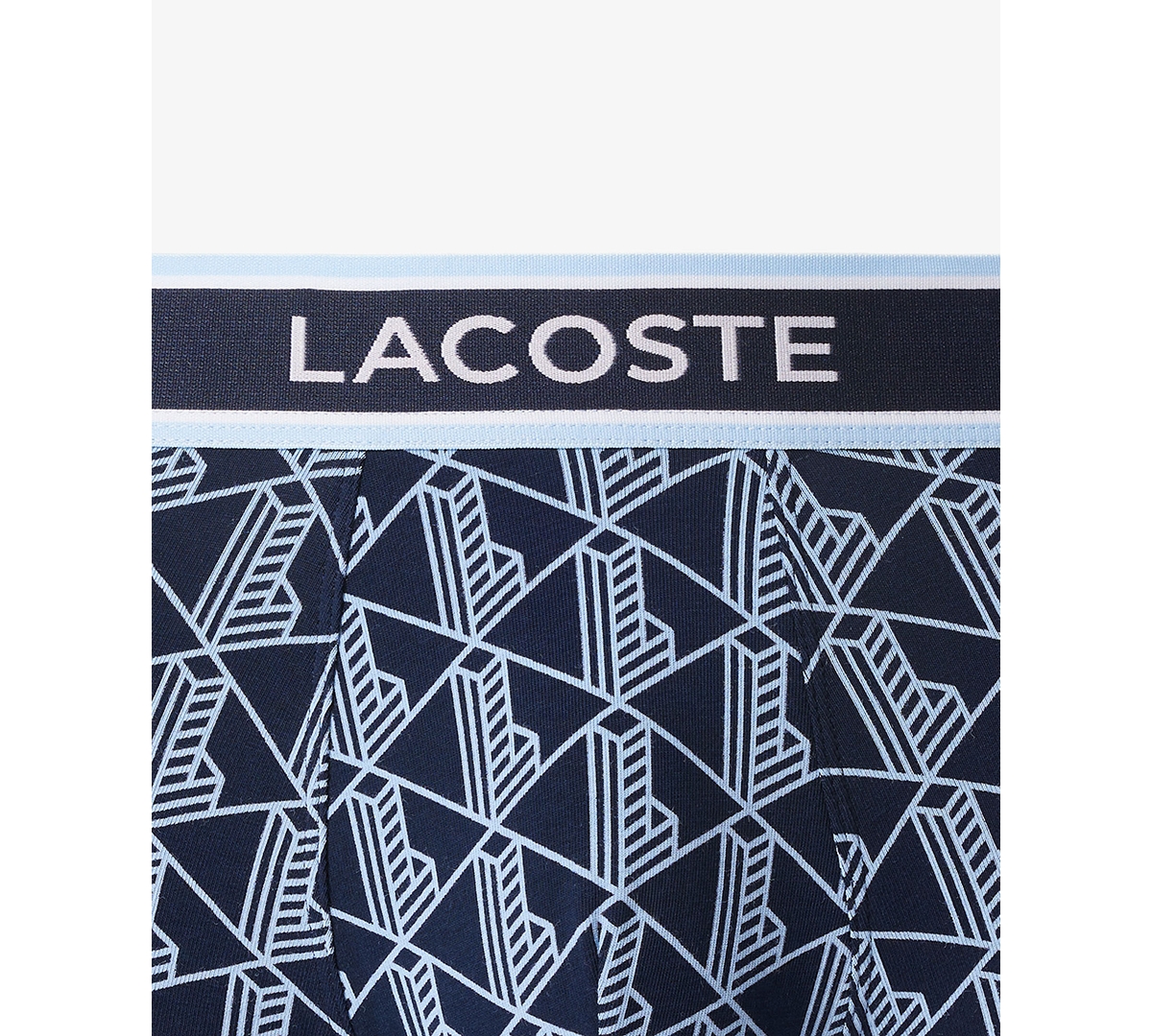 Lacoste Monogram Assorted 3-pack Boxer Briefs In Multi