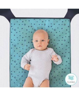 Pack n Play, Mini Crib, Portable Crib or Fitted Playard Sheets for Baby Girl, Mod Floral, Space, 3 Pack Set