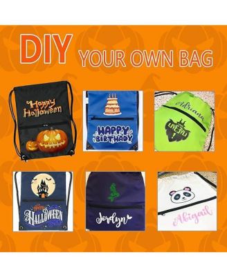 Drawstring Backpack Bag Sport Gym Sackpack