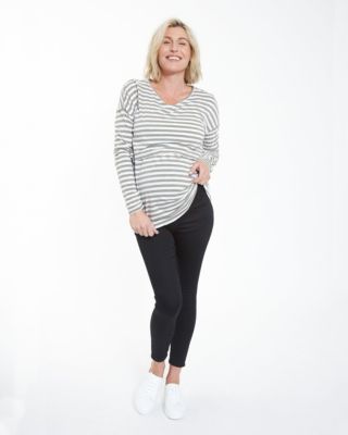 Maternity Rebel Ankle Grazer Jegging