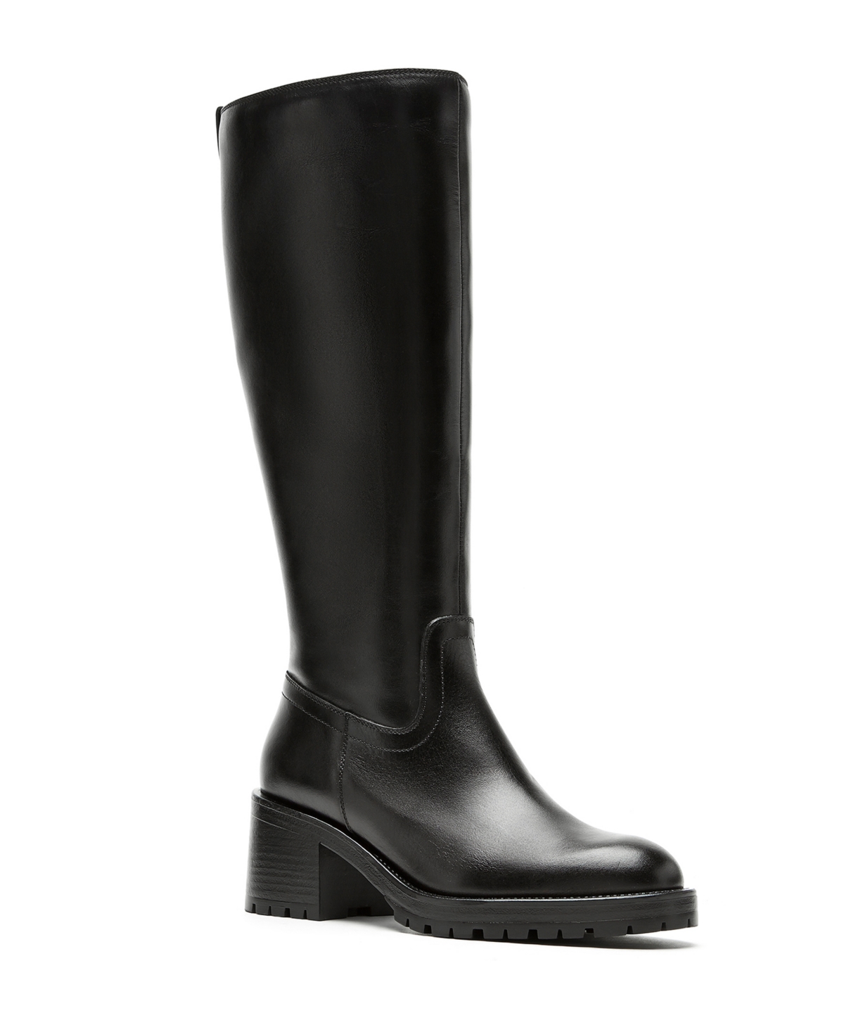 La Canadienne Women's Wilder Block Heels Tall Boots In Black