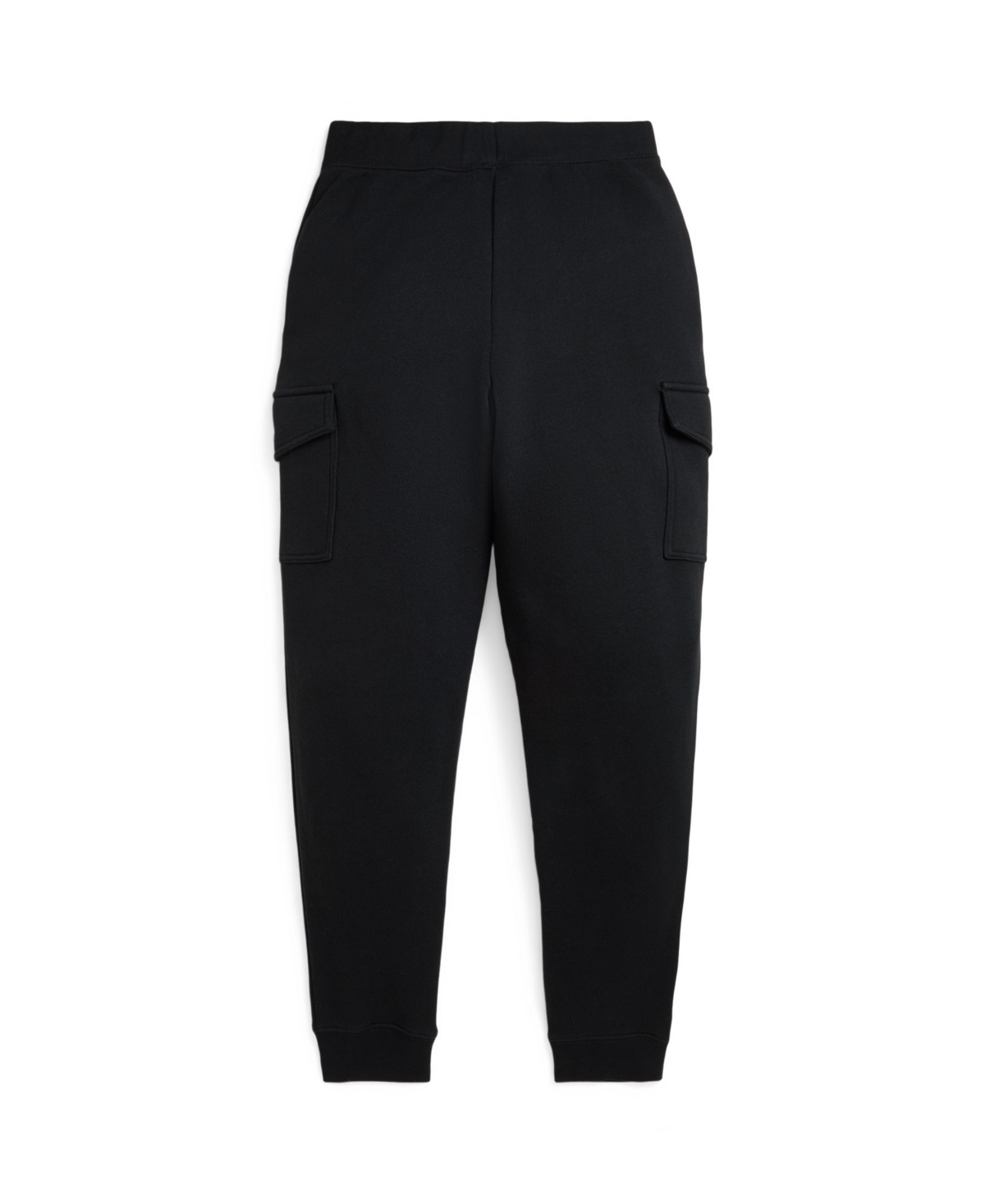 Polo Ralph Lauren Big Boys Fleece Cargo Jogger Pants In Black