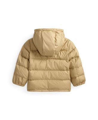 Toddler and Little Boys 2-7 Ripstop Down Hooded Jacket