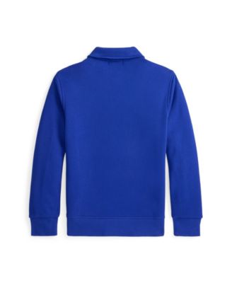 Big Boys Fleece Quarter-Zip Pullover Sweatshirt