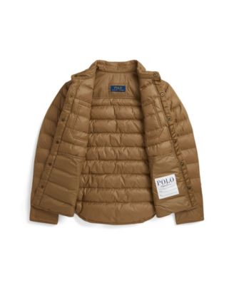 Big Boys Quilted Shirt Jacket