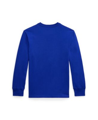 Big Boys Cotton Jersey Long Sleeve T-Shirt