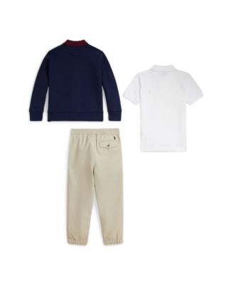 トーマス　七五三　POLO ラルフローレン　3点セット Polo Ralph Lauren Toddler and Little Boys 3-Piece Polo Shirt
