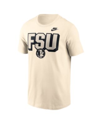 Men's Natural Florida State Seminoles Fashion Bold T-Shirt