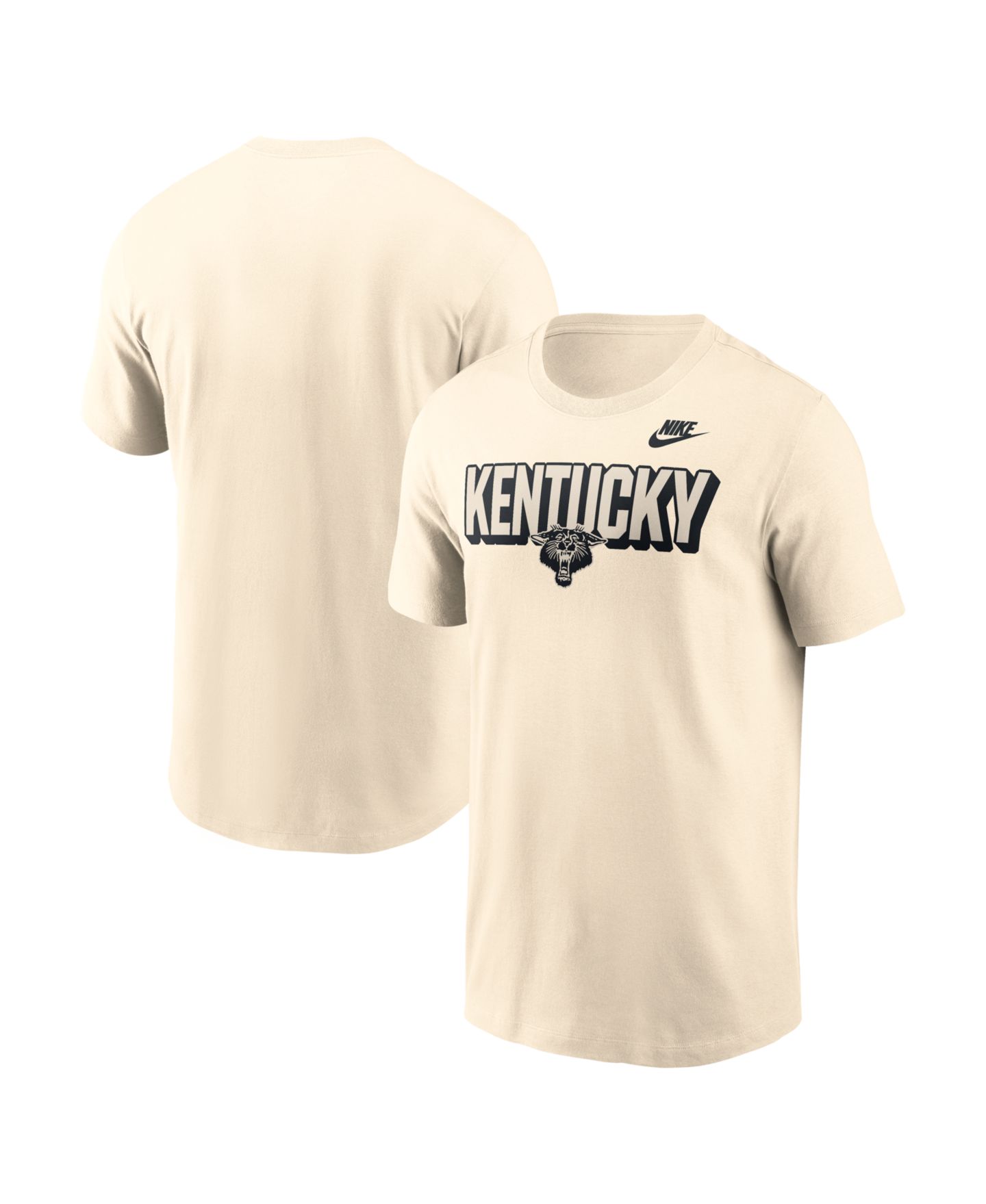 Мужская футболка Nike Natural Kentucky Wildcats Fashion Bold — фото 1