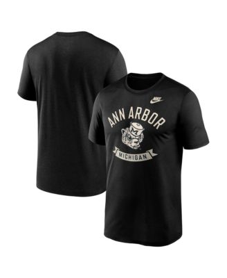Nike - Men's Black Michigan Wolverines Fashion Hometown Legend T-Shirt