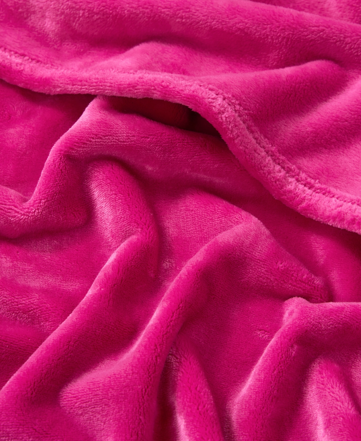 Juicy Couture Plush Throw, 50" X 70" In Pink
