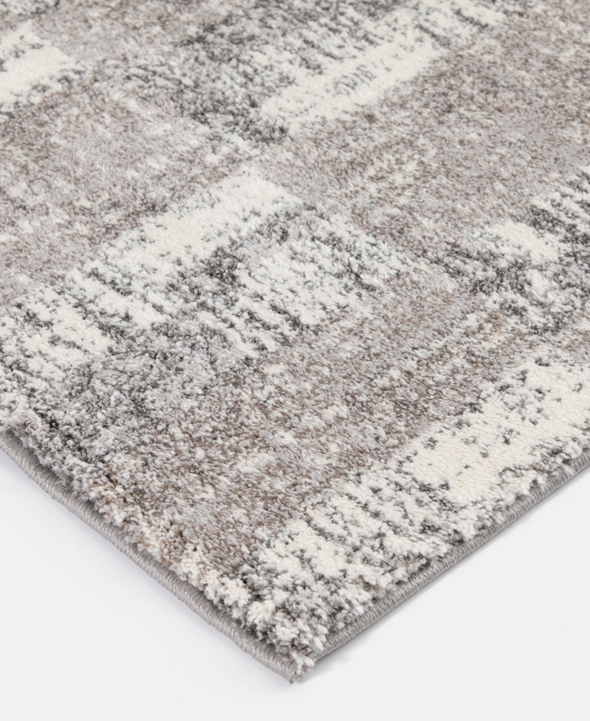 Mink Home Gemini Hemisphere 2'3"x7'7" Runner Area Rug In Gray
