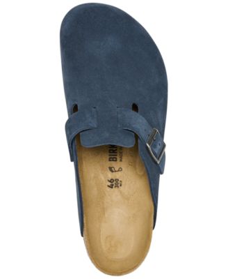 Men's Boston Suede Leather Birko-Flor Clogs from Finish Line