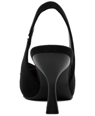 Women's Dazzy Bow Detail Pointed Toe Dress Pumps