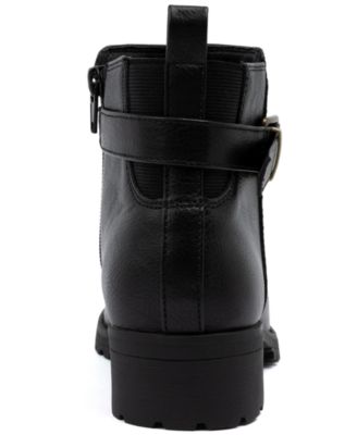 Women's Cameron Buckle Detail Ankle Booties