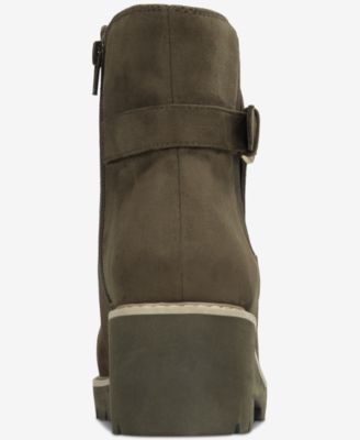 Women's Vaill Lug Wedge Booties