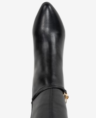 Women's Shaniaa Belt Pointed Toe Boot, Regular Calf, Macy's Exclusive