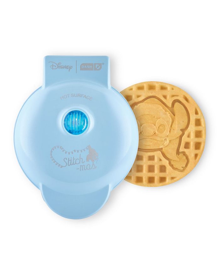 Dash Disney | Dash Stitch Santa Mini Waffle Maker - Blue - No Size