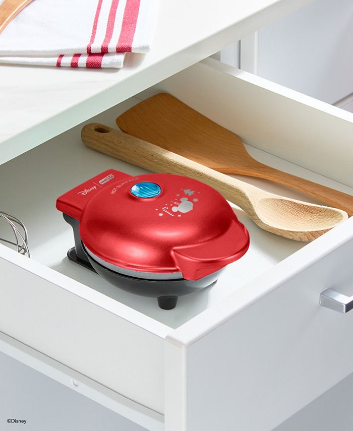 Dash Disney | Dash Mickey Mouse Santa Mini Waffle Maker - Red - No Size