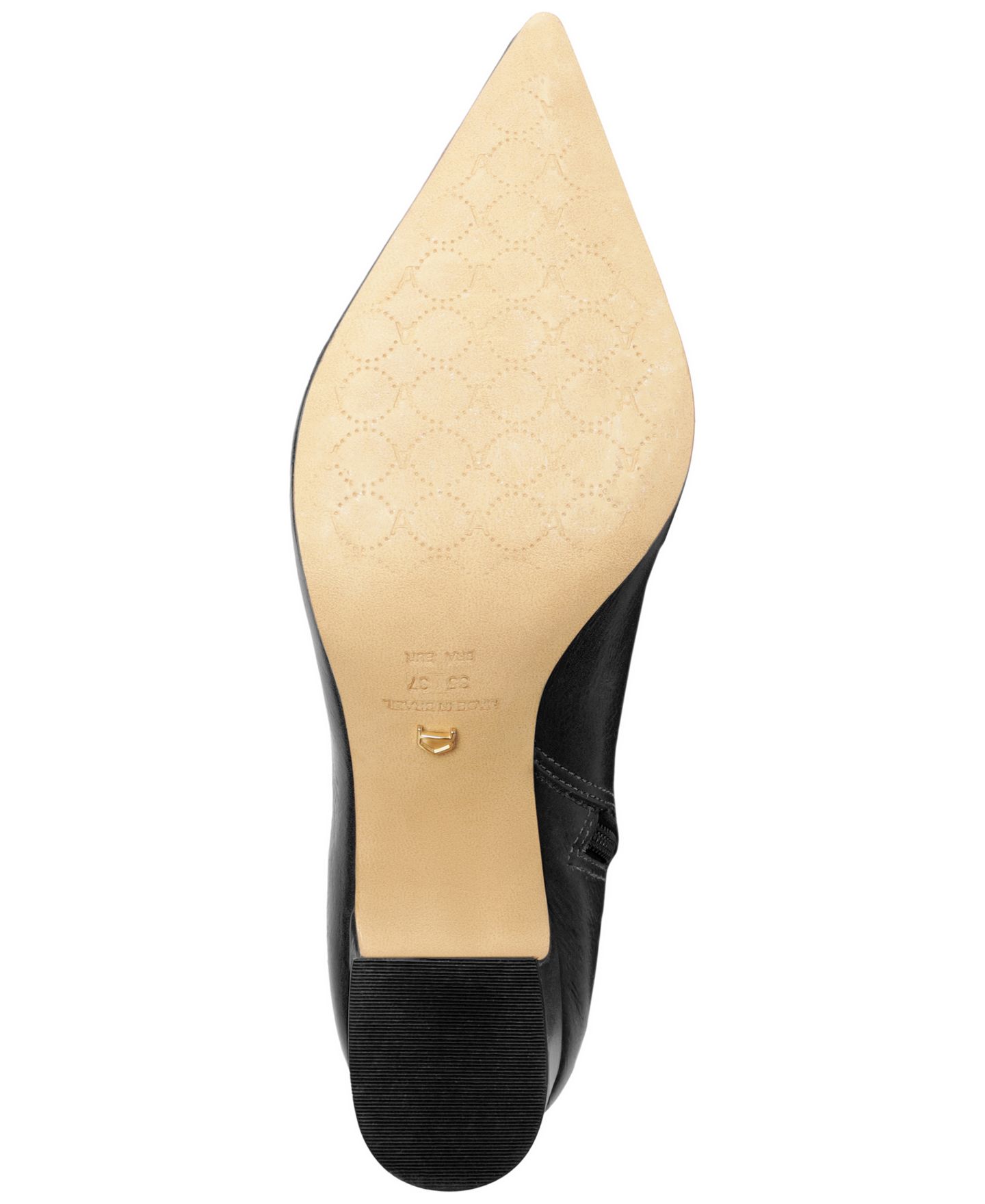 Женские ботинки Arezzo Julie Mid Block Heel Tall, цвет: Чёрный — фото 5