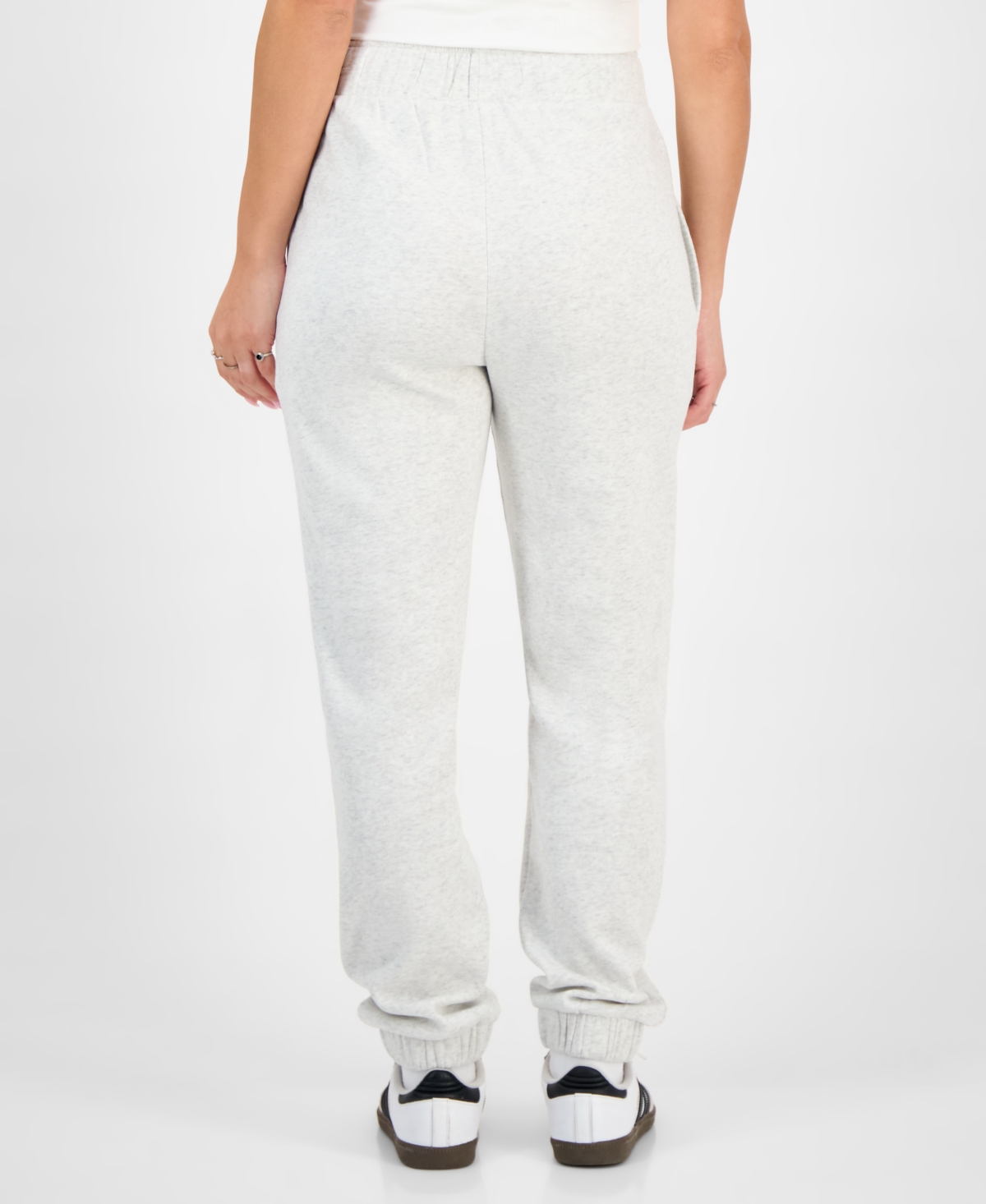 Grayson Threads, The Label Juniors' I Love Ny Fleece Joggers In White
