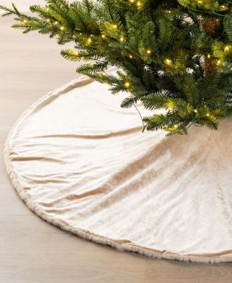 60" Deluxe Reversible Christmas Tree Skirt