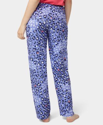 Women's Shady Leopard Print Long Pajama Pants