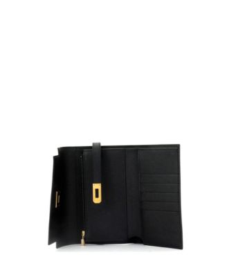 Pre-Owned Hermes Medium Kelly Trifold Wallet Epsom