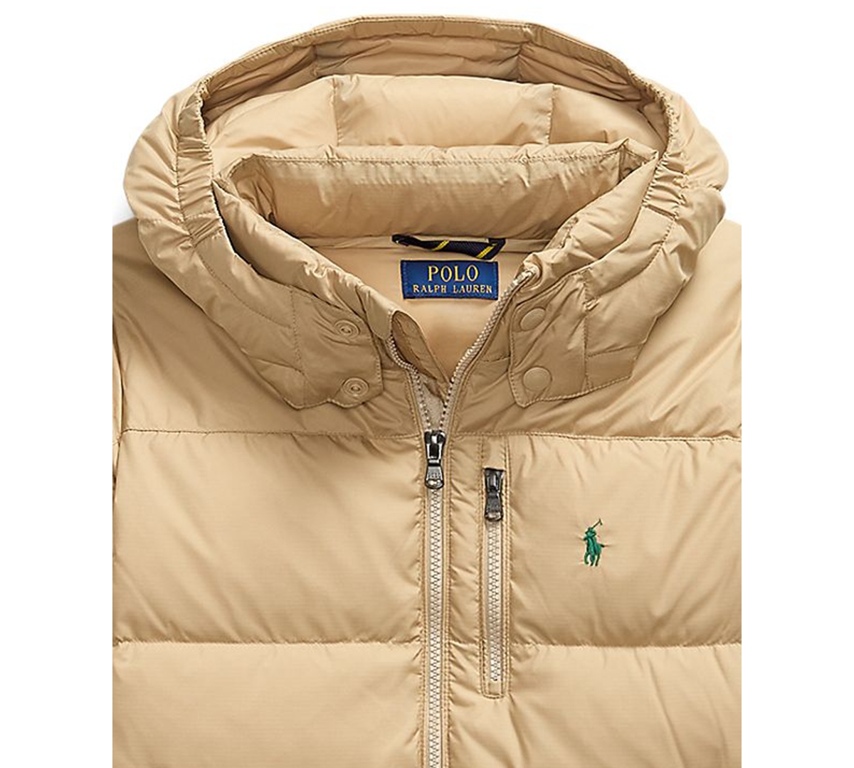 Polo Ralph Lauren Big Boys Ripstop Down Hooded Jacket In Neutral