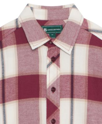 Big Boys' Plaid Long Sleeve Shirt