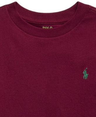 Toddler and Little Boys Cotton Jersey Long Sleeve T-Shirt