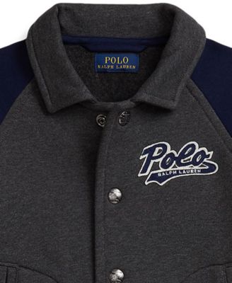 Toddler and Little Boy 2-7 Logo Fleece Jacket