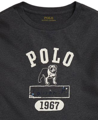 Big Boys Cotton Jersey Graphic Long Sleeve T-Shirt