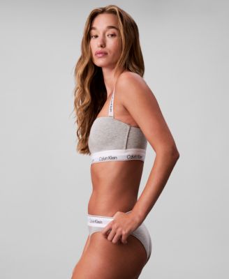 Women's Icon Cotton Bandeau Bra QF8497