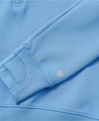 Girls Active Quarter Zip Sweatshirt