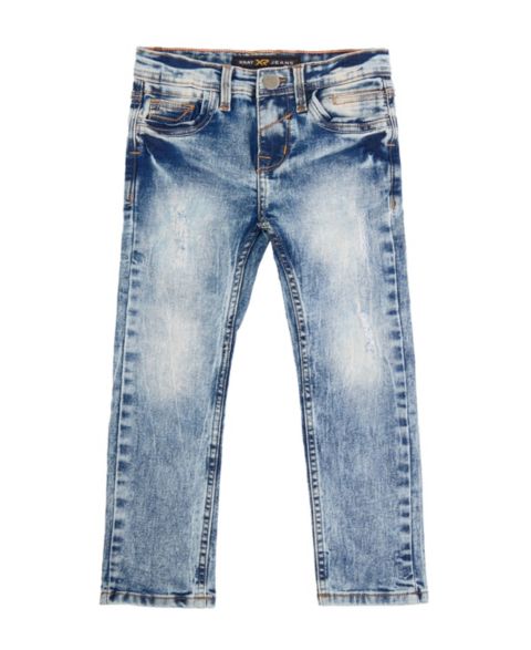 Джинсы XRAY X RAY Distressed Jeans 4-7 для мальчиков, цвет: Синий