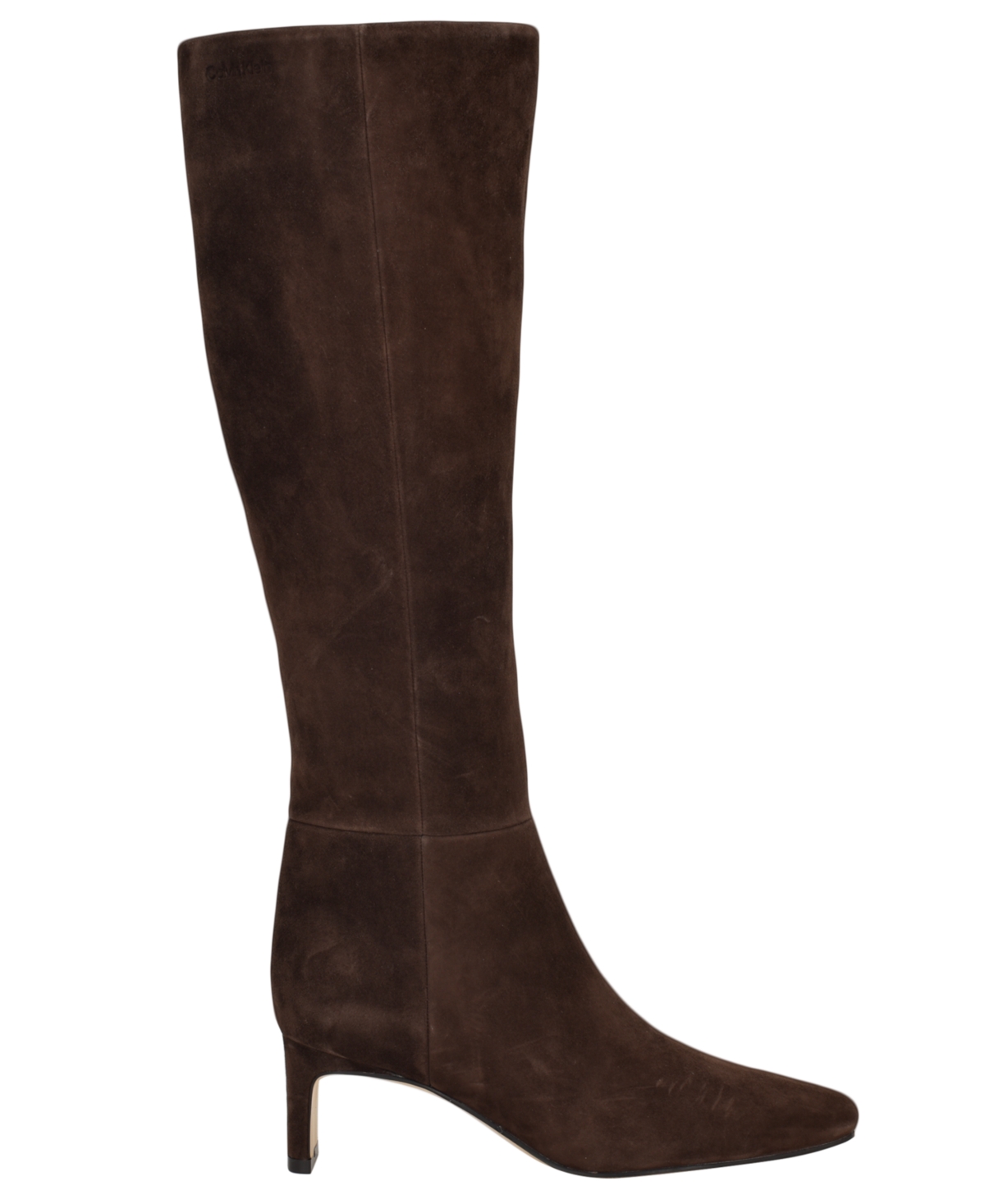 Calvin Klein Caterine Knee High Boot In Brown
