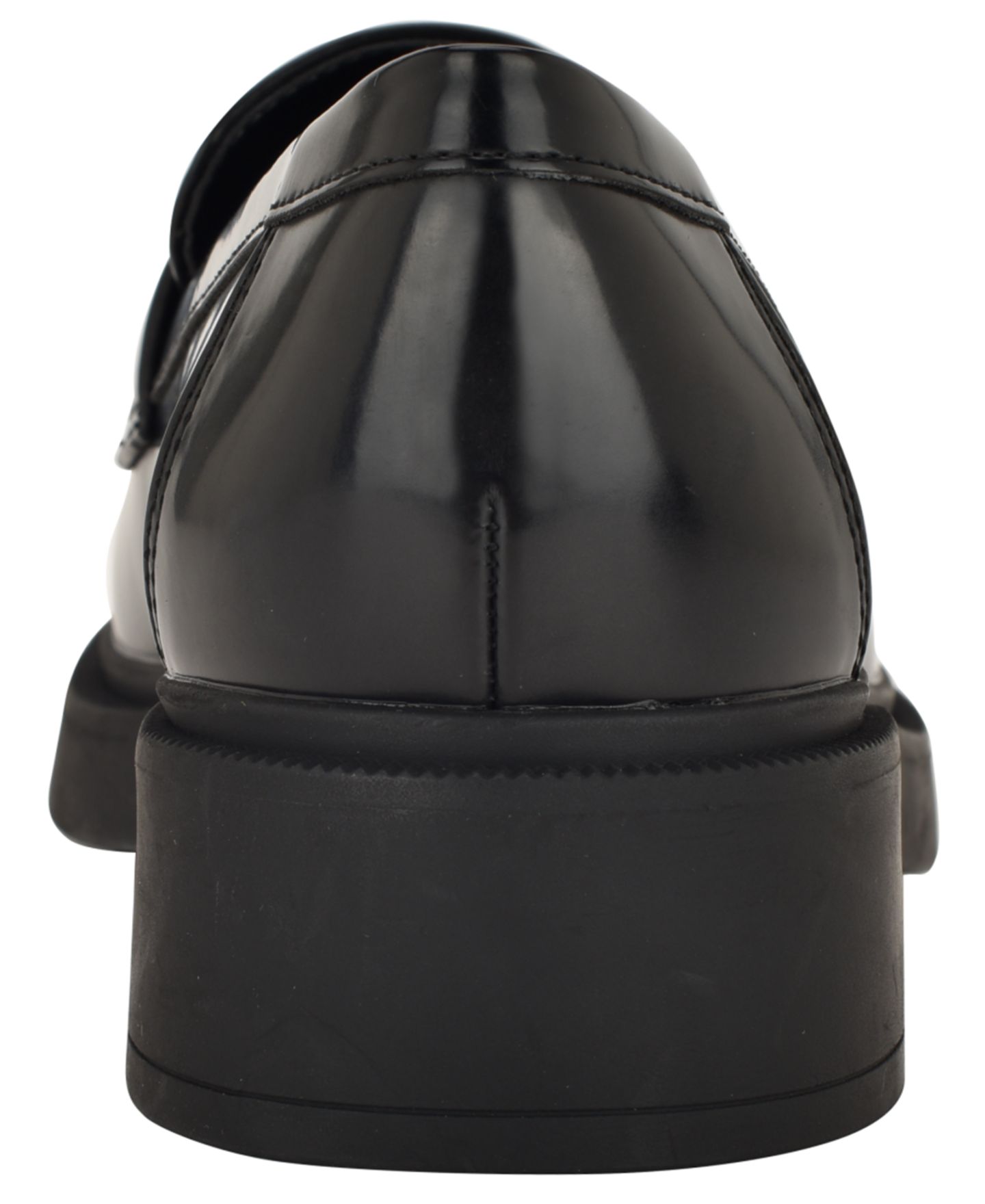 Женские туфли Calvin Klein Otinya Almond Toe Penny, цвет: Чёрный — фото 3